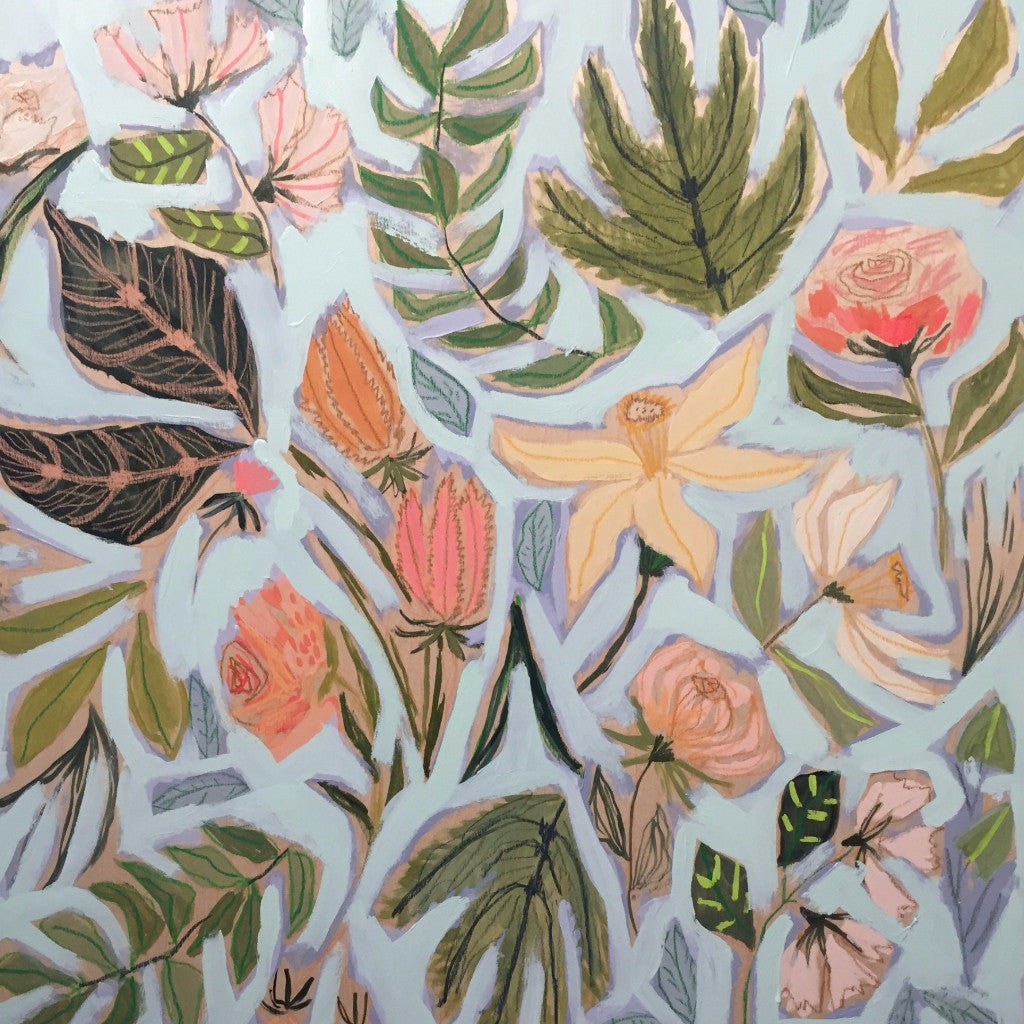 FLOWERS FOR VERA - 30X30