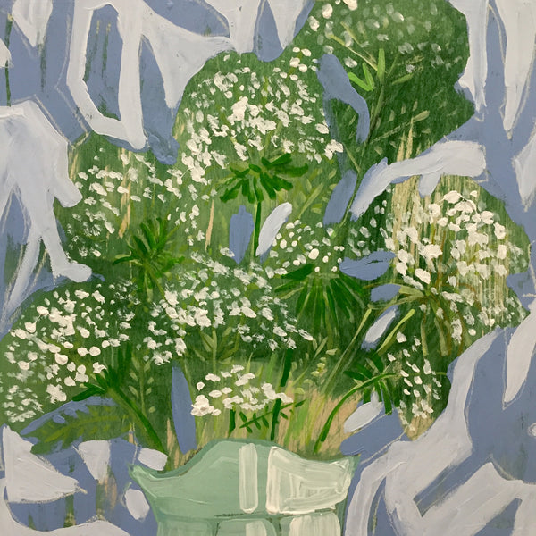 QUEEN ANNE'S LACE - FLOWERS FOR SAGE - 12X12"