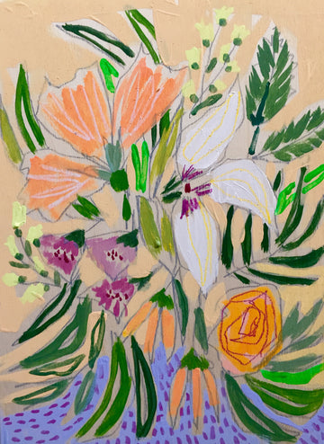 FLOWERS FOR LILA - 9x12