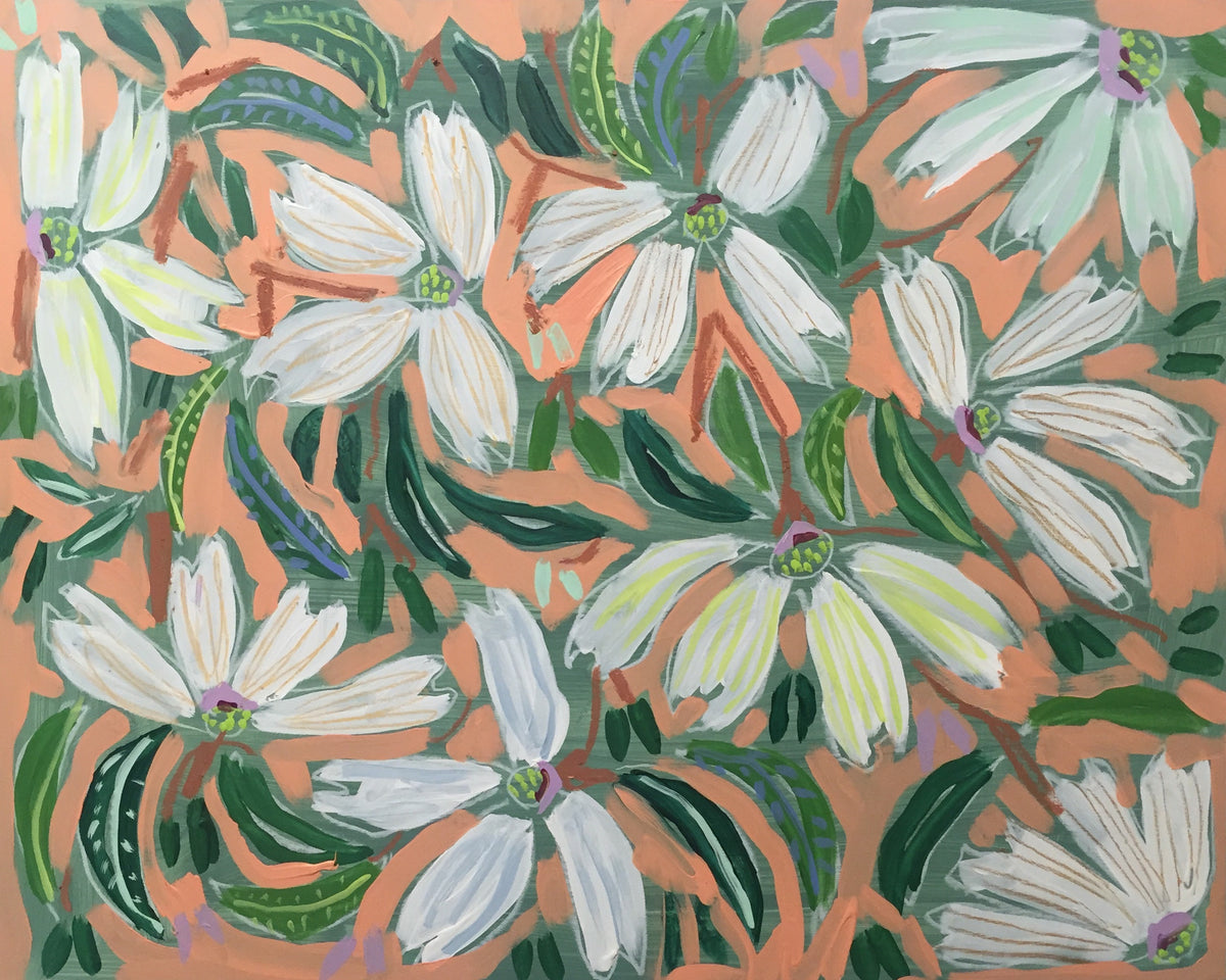 NORTH CAROLINA STATE FLOWER - FLOWERS FOR GRACE - 16X20