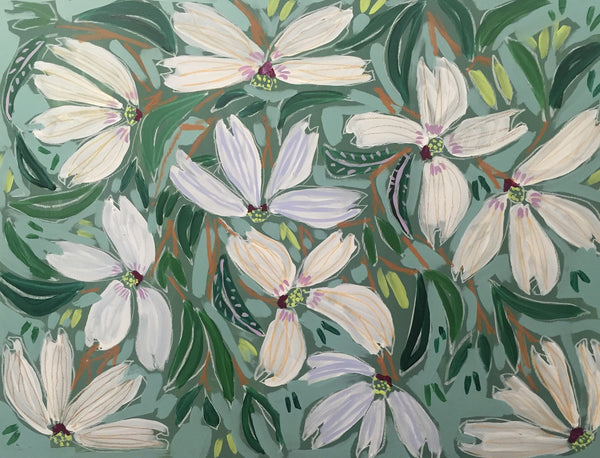 NORTH CAROLINA STATE FLOWER - FLOWERS FOR FAITH - 18X24