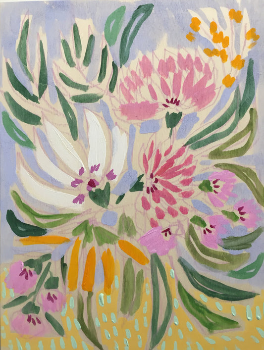 FLOWERS FOR MOLLY - 9x12