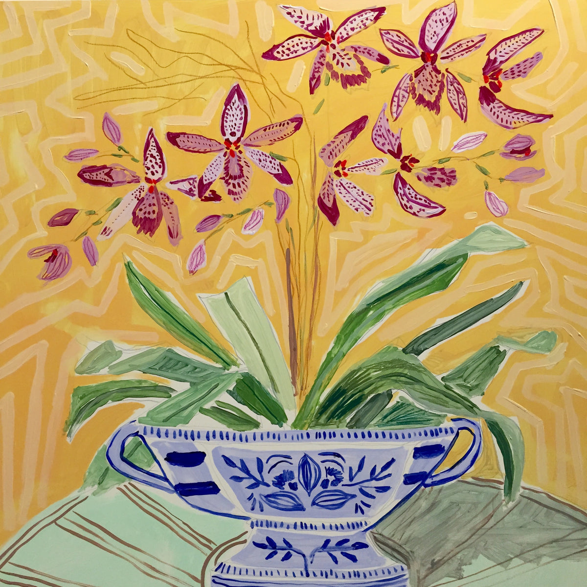 FLOWERS FOR SARAH - 24X24