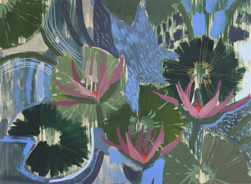 AQUATIC PLANTS NO.8 - 18X24"