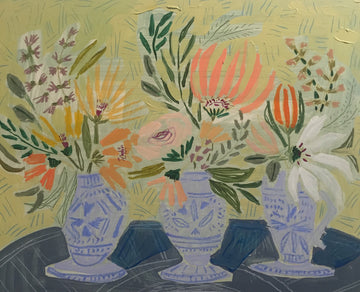 FLOWERS FOR HALL - 16X20