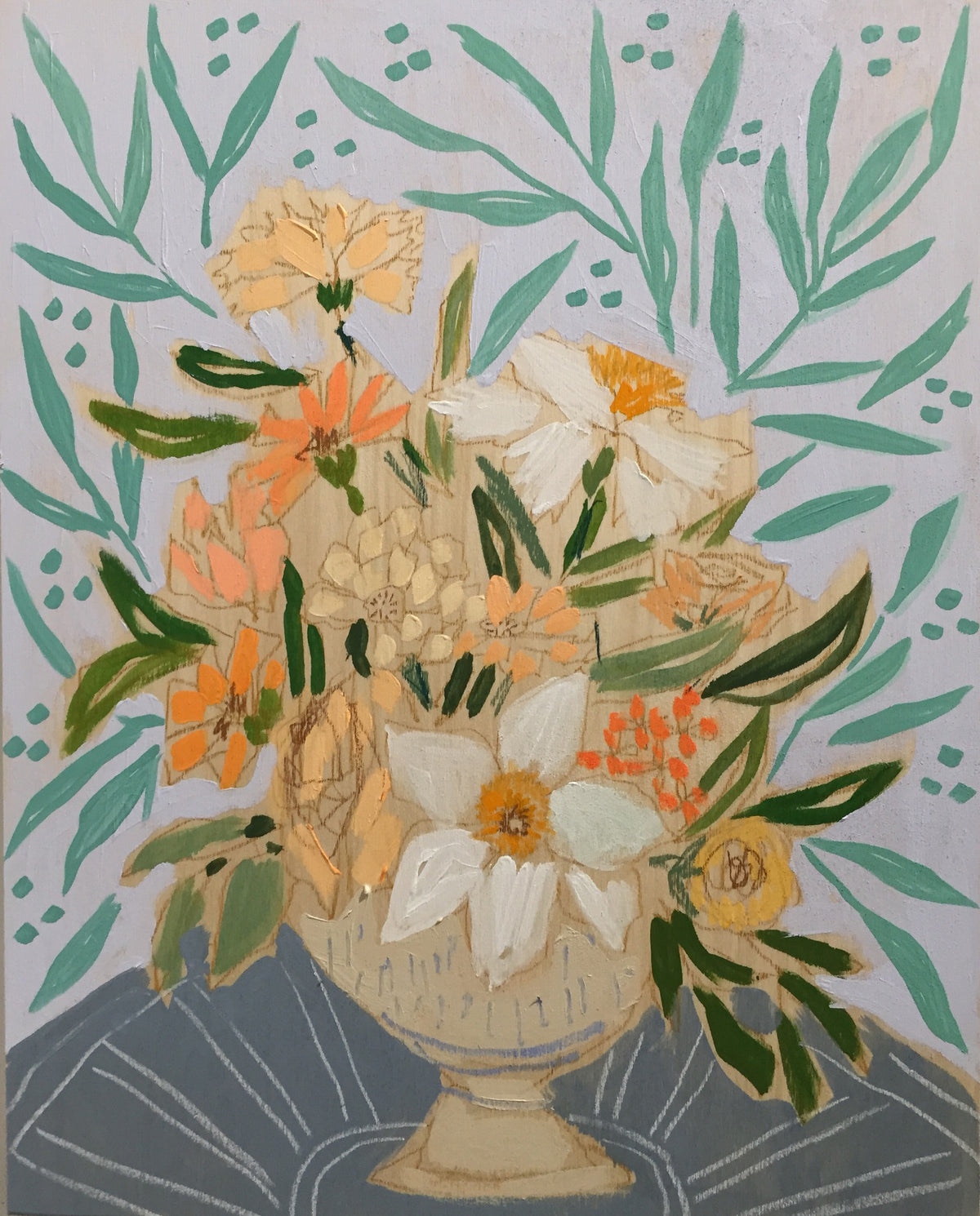 FLOWERS FOR ELLIE - 16X20