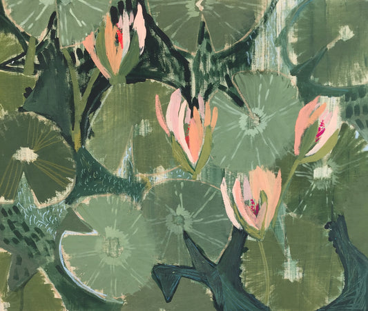 AQUATIC PLANTS NO.15 - 24X30"
