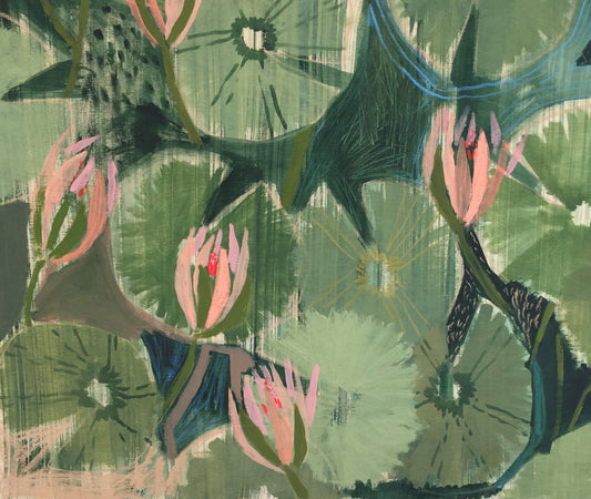 AQUATIC PLANTS NO.16 - 24X30"