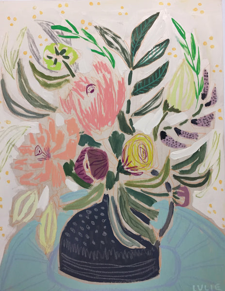 FLOWERS FOR HEATH - 16X20