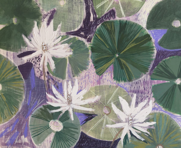 AQUATIC PLANTS NO.17 - 24X30"