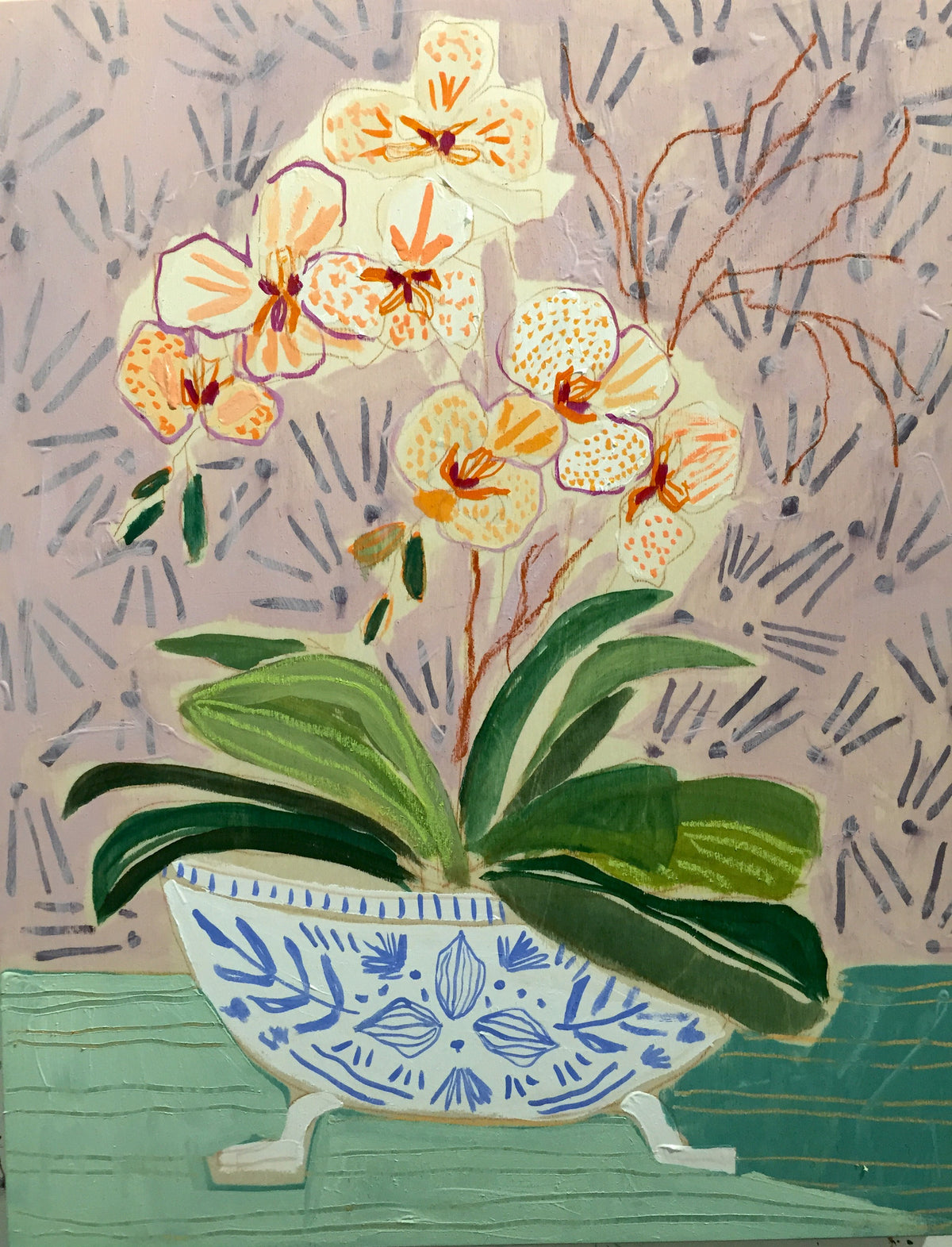FLOWERS FOR VIOLA- 16X20