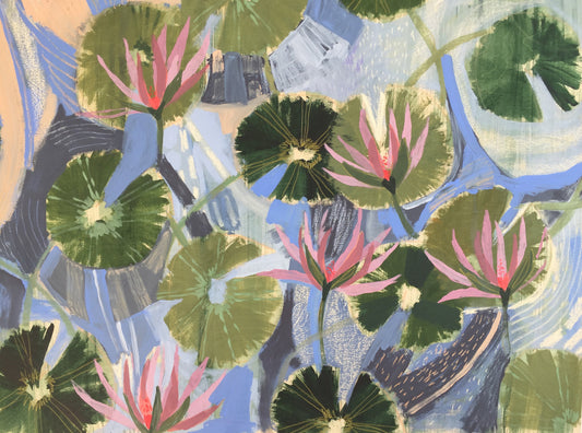 AQUATIC PLANTS NO.19 - 30X40"