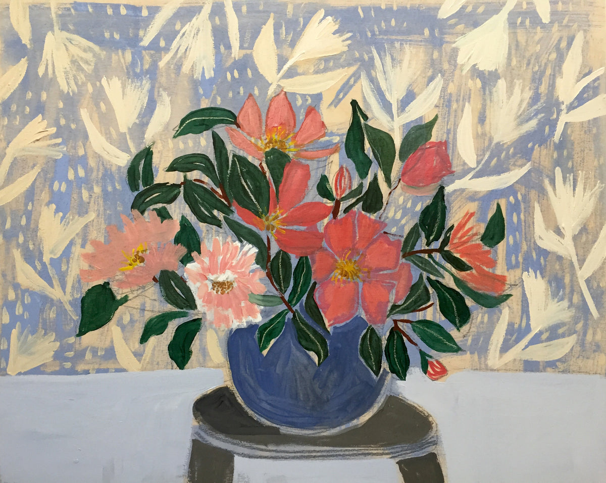 CAMELLIAS - FLOWERS FOR CALLIE - 24X30"