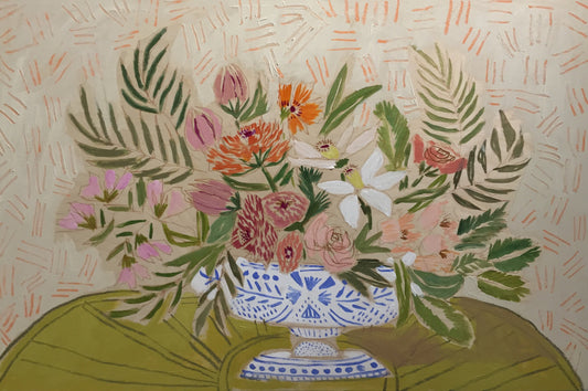 FLOWERS FOR SISSY - 24X36