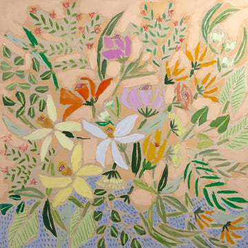 FLOWERS FOR DAPHNE - 36X36