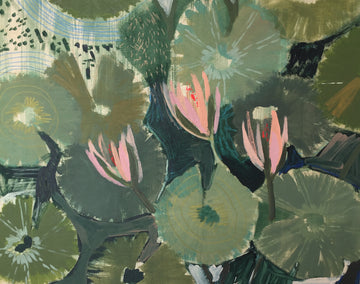 AQUATIC PLANTS NO.26 - 24X30"