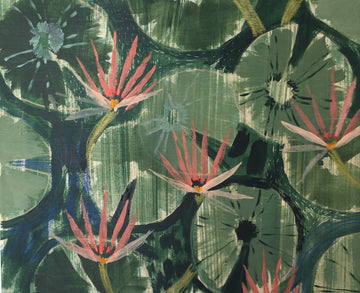 AQUATIC PLANTS NO.27 - 24X30"
