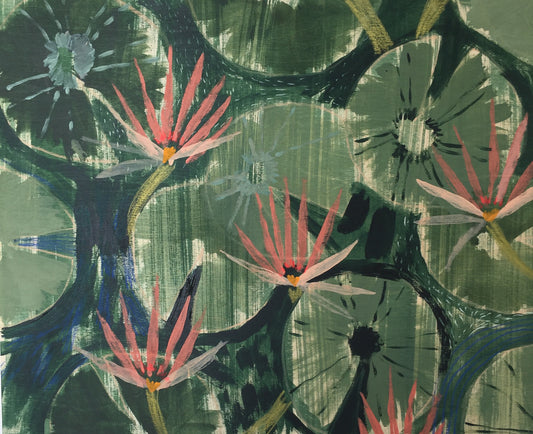 AQUATIC PLANTS NO.27 - 24X30"