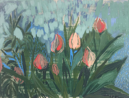 SUSAN'S GARDEN - 18X24"