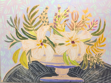 FLOWERS FOR LORAL - 18x24