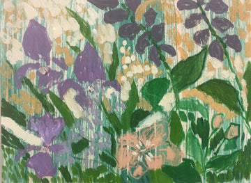 VIRGINIA'S GARDEN - 9X12"