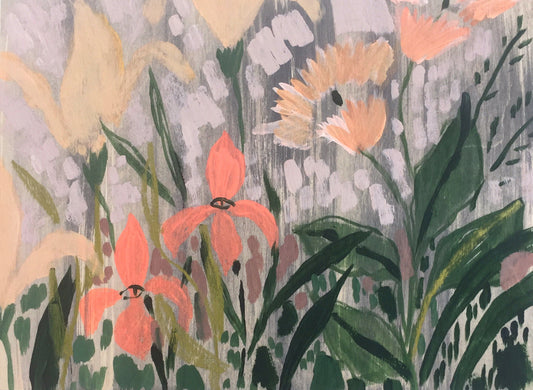 KATHERINE'S GARDEN - 9X12"