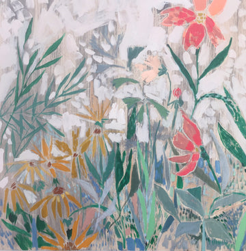 LOU'S GARDEN - 30X30"