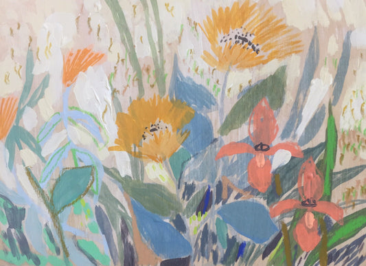 ALICE'S GARDEN - 9X12"