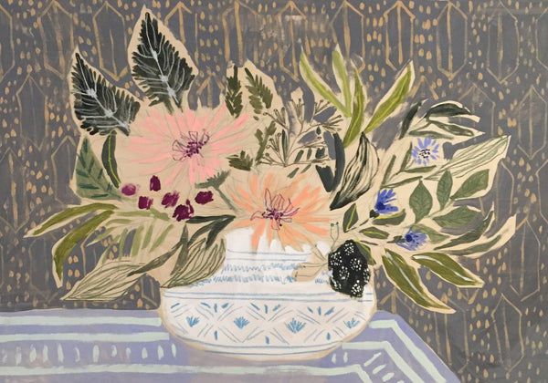 FLOWERS FOR ABIGAIL - 24X36