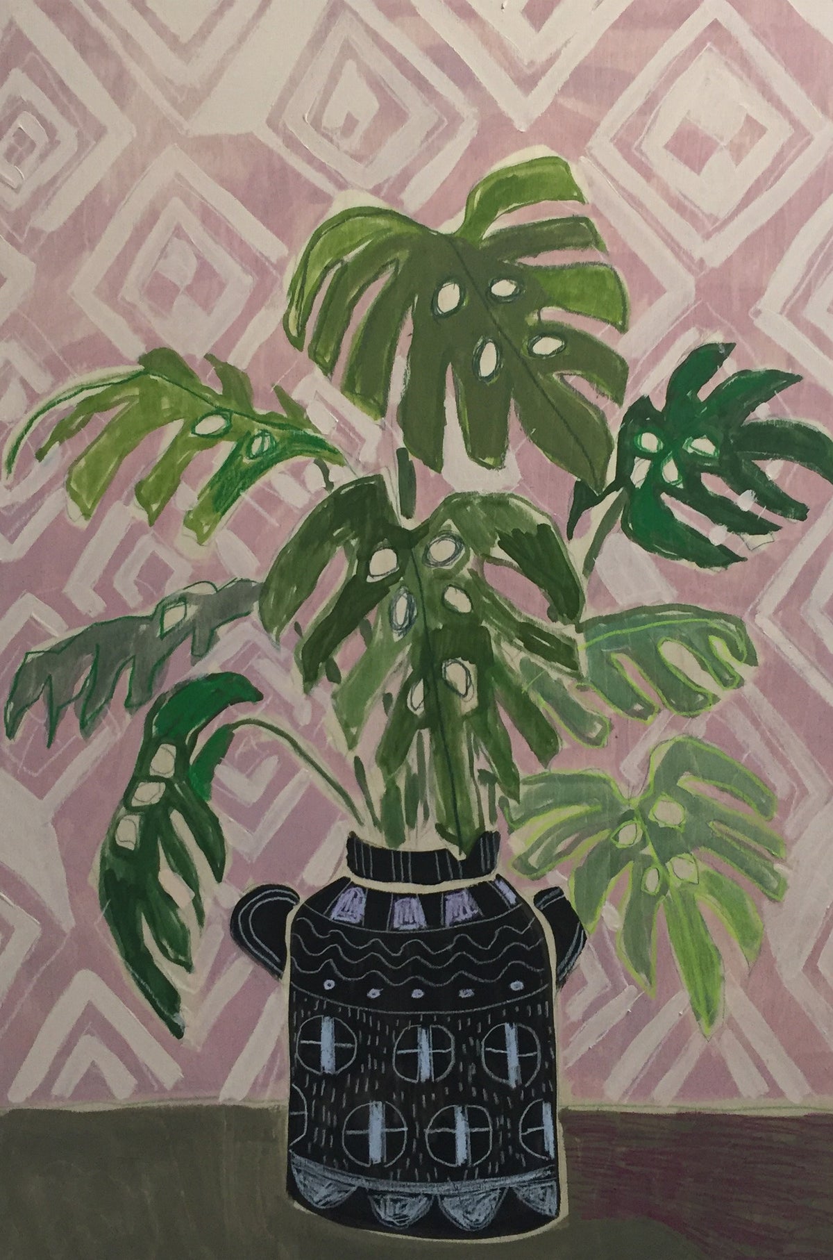 Philodendrons for Phebe - 24X36