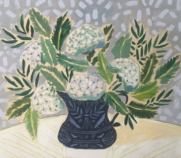 HYDRANGEAS - FLOWERS FOR TARA - 24X30