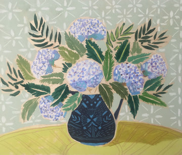 HYDRANGEAS - FLOWERS FOR VIOLET - 24X30