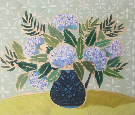 HYDRANGEAS - FLOWERS FOR VIOLET - 24X30