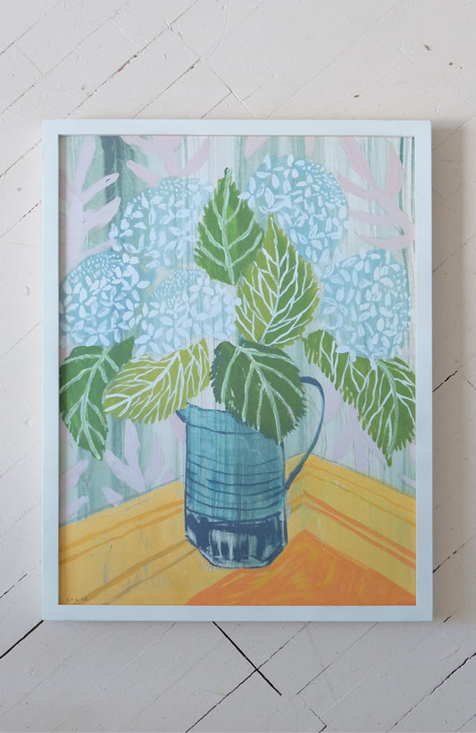 Hydrangeas - Flowers for Aiden - Print