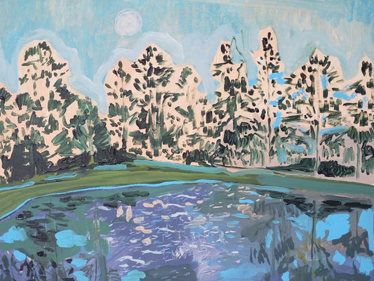 Moonlight Lake No. 1 - 20 x 24