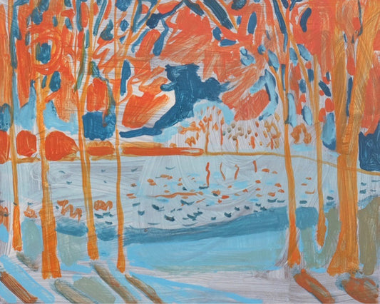 Landscape No. 16 - 8 x 10 Painting