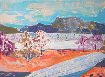 View of the Cotton Field No. 1 - 18 x 24