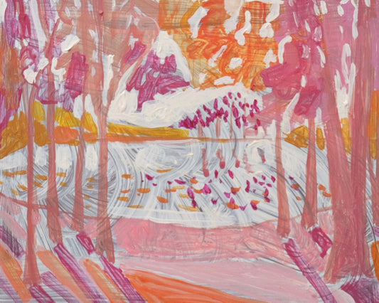 Landscape No. 6 - 8 x 10 Painting