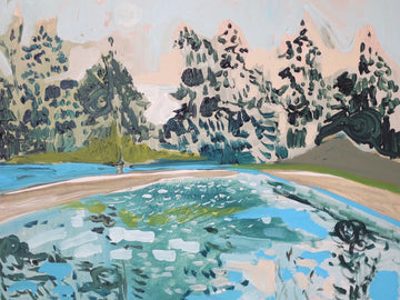 Moonlight Lake No. 2 - 20 x 24