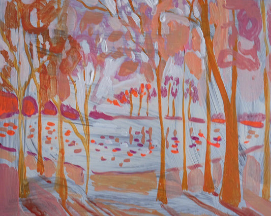 Landscape No. 8 - 8 x 10 Painting