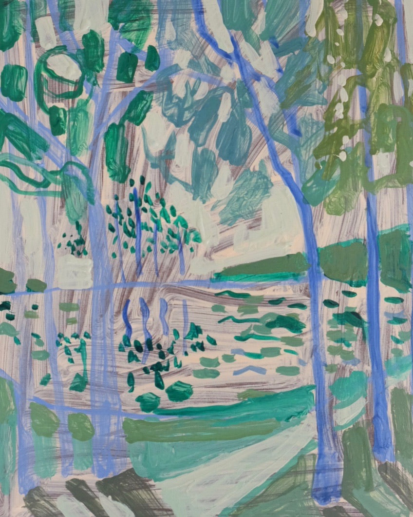 Landscape No. 29 - 8 x 10 Painting