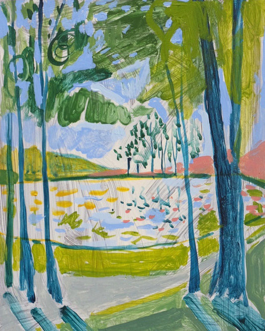 Landscape No. 23 - 8 x 10 Painting