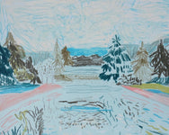 Landscape No. 1 - 8 x 10 Work on Paper