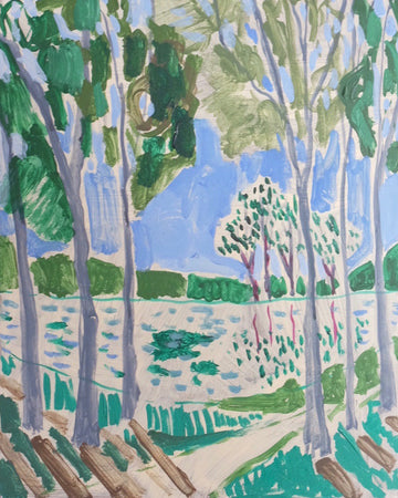 Landscape No. 24 - 8 x 10 Painting