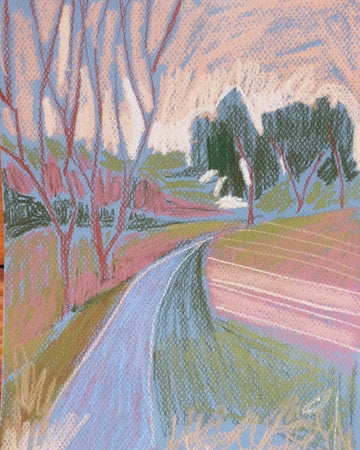 Landscape No. 10 - 8 x 10 Work on Paper