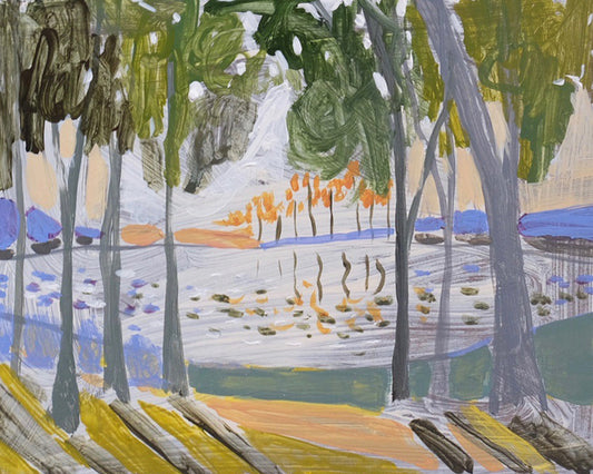 Landscape No. 17 - 8 x 10 Painting