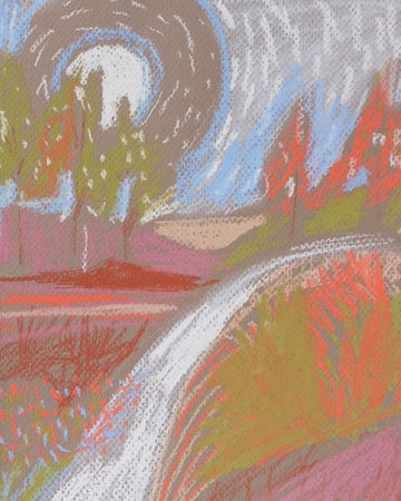 Landscape No. 13 - 8 x 10 Work on Paper