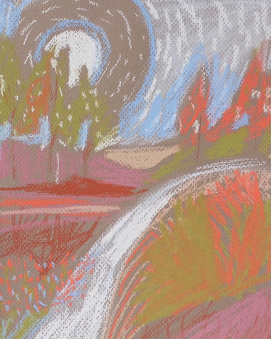 Landscape No. 13 - 8 x 10 Work on Paper