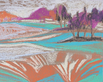 Landscape No. 4 - 8 x 10 Work on Paper