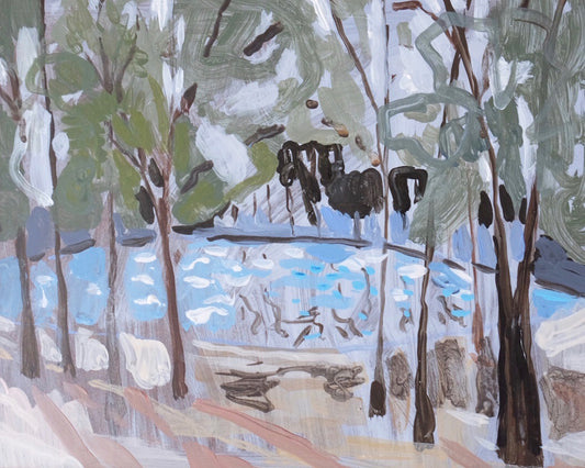 Landscape No. 3 - 8 x 10 Painting